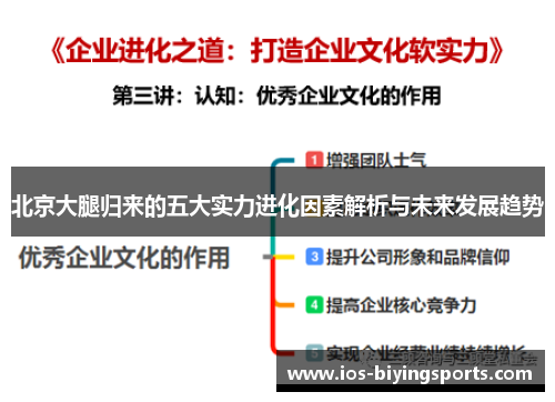 北京大腿归来的五大实力进化因素解析与未来发展趋势