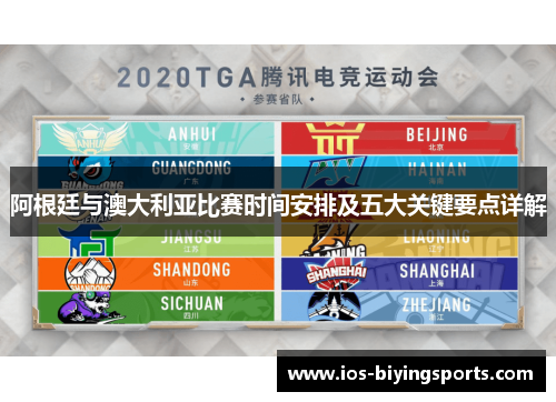 阿根廷与澳大利亚比赛时间安排及五大关键要点详解